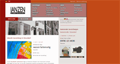 Desktop Screenshot of janzen-galerie.de